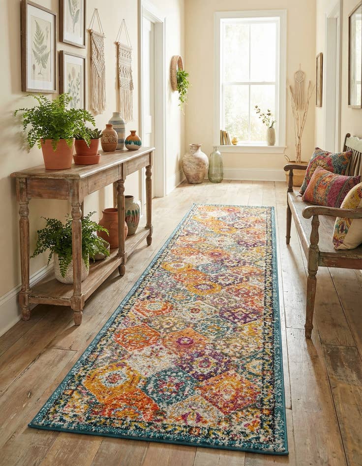 Detail image of  2' 7 x 12' Madeline Runner Rug