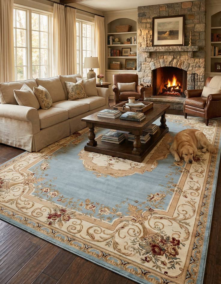 Detail image of 10' 6 x 16' 5 Chateau Rug