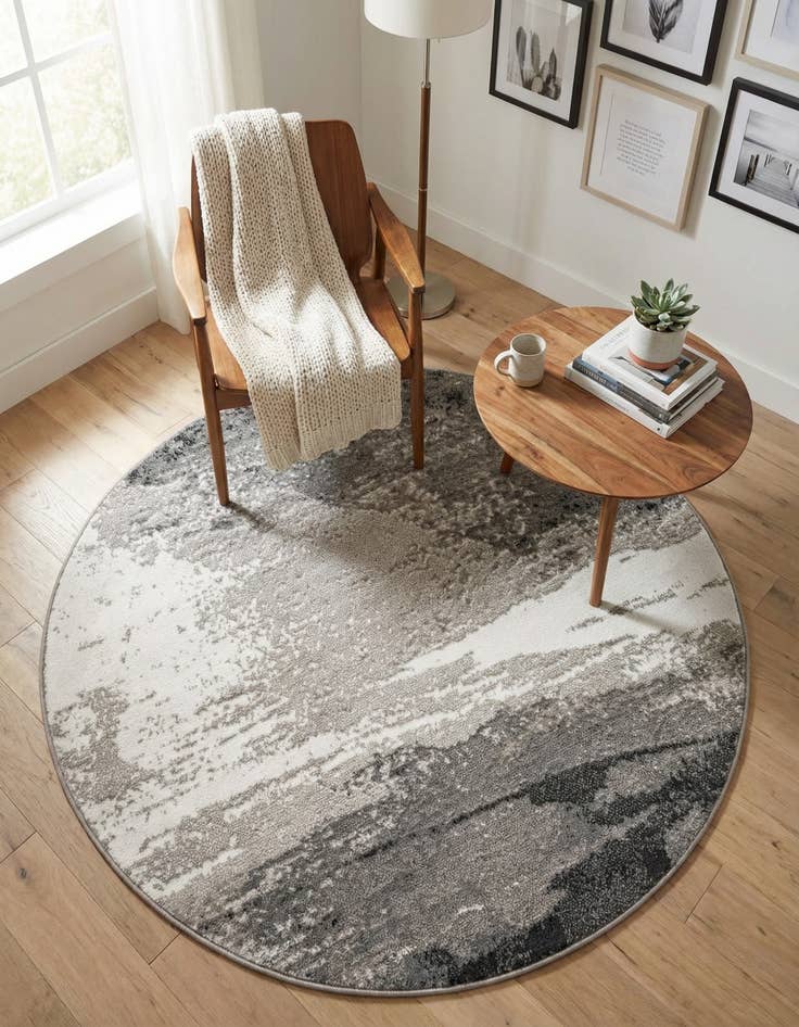 Detail image of 5' x 5' Oslo Round Rug