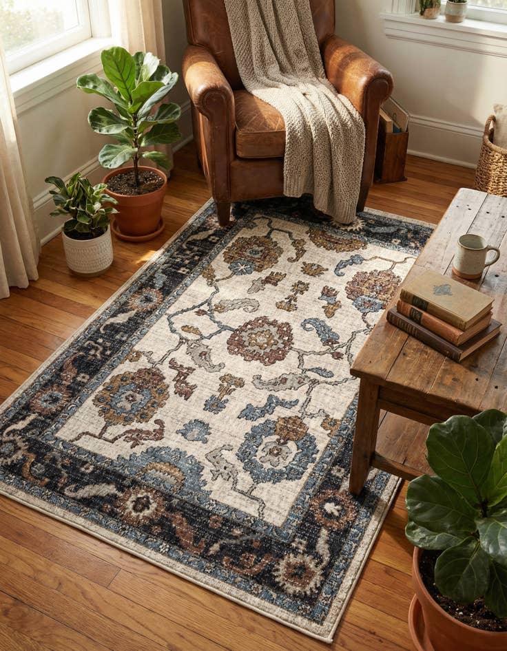 Detail image of 4' x 6' Eco Traditional Rug