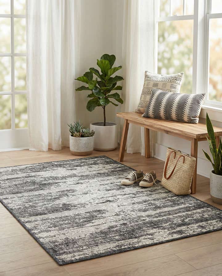 3' x 5' 3 Easy-Clean Modern Indoor / Outdoor Rug