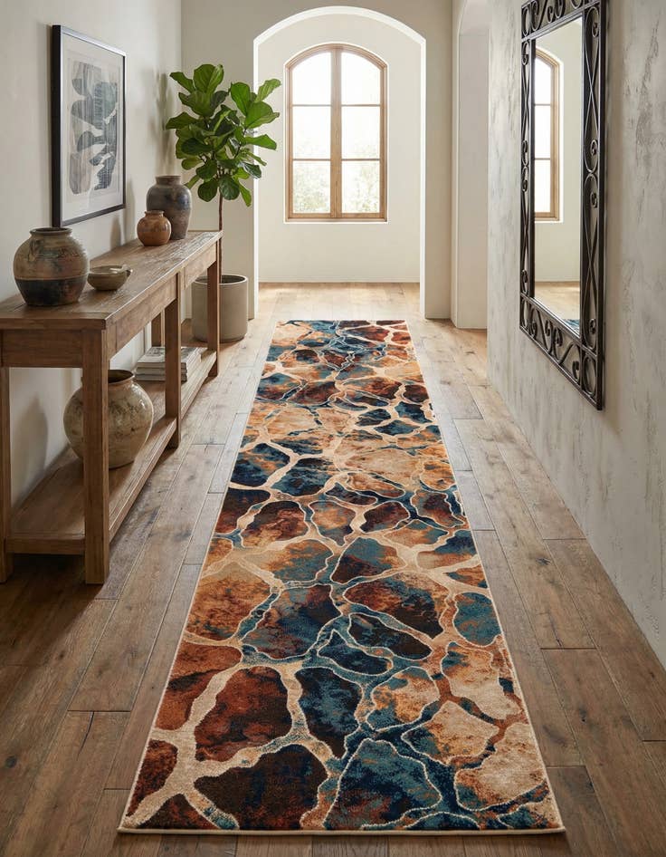 Detail image of 2' 7 x 12' Gossamer Runner Rug