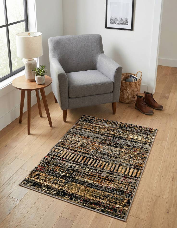 Detail image of  2' x 3' Saturn Rug