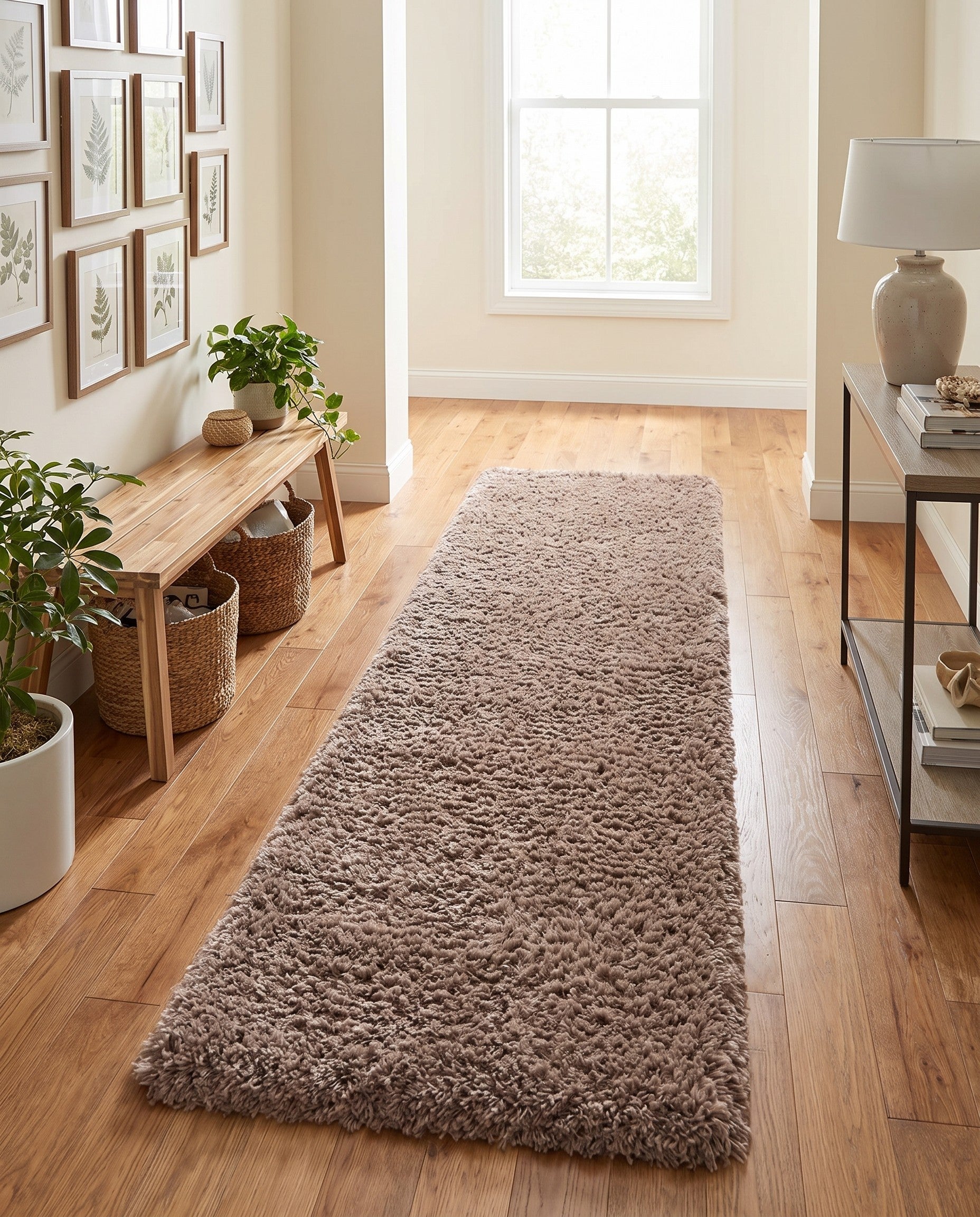 2' 7 x 12' Infinity Shag Runner Rug
