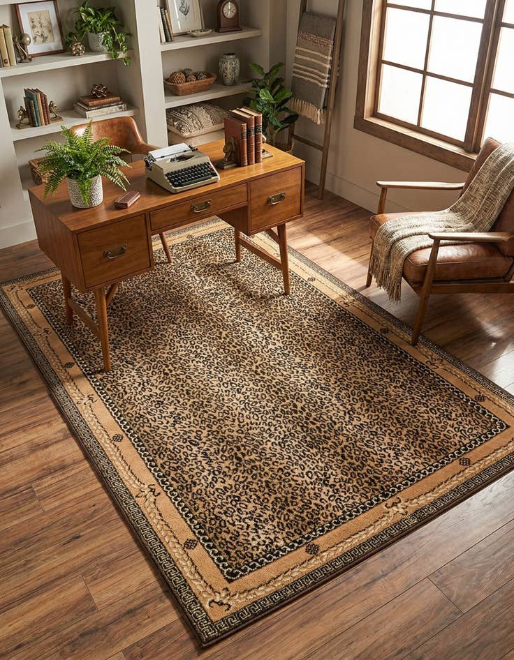 Detail image of 5' 3 x 8' Safari Rug