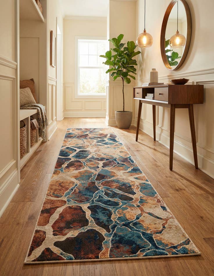 Detail image of 2' 7 x 10' Gossamer Runner Rug