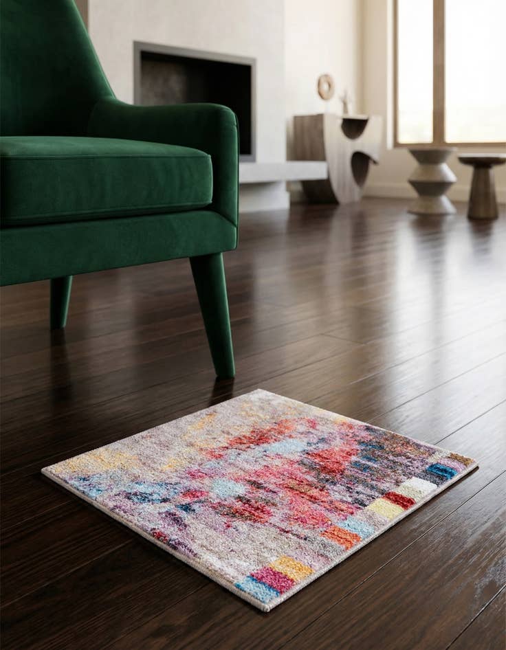 Detail image of Jill Zarin 1' 8 x 1' 8 Downtown Nolita Sample Rug