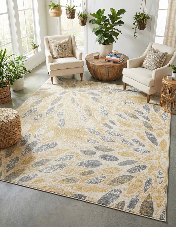 Detail image of 10' 2 x 10' 2 Charleston Square Rug