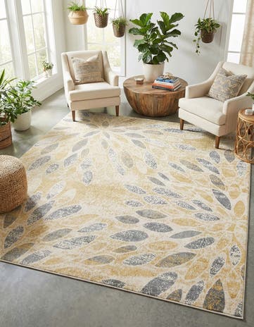 10' 2 x 10' 2 Charleston Square Rug