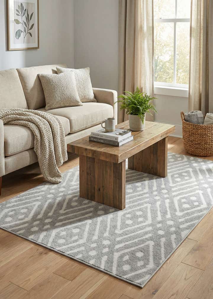 5' x 8' Easy-Clean Sabrina Soto Ella Indoor / Outdoor Rug