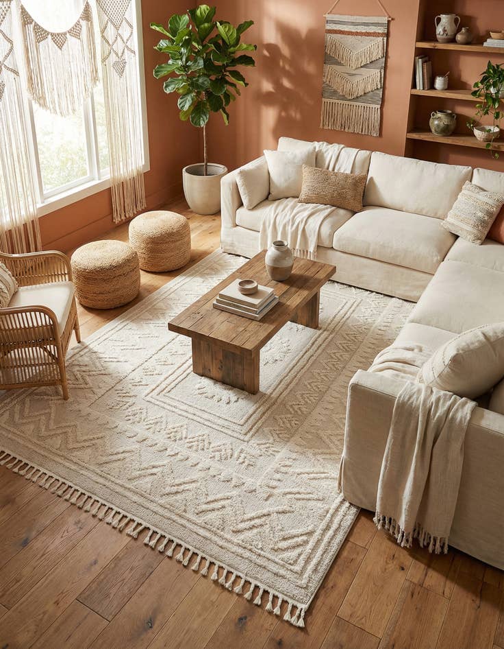 Detail image of 7' 10 x 11' Boho Rug