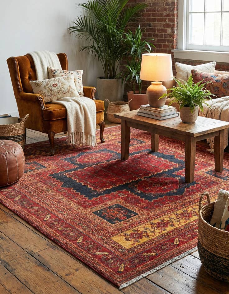 Detail image of 7' 9 x 7' 9 Boutique Square Rug