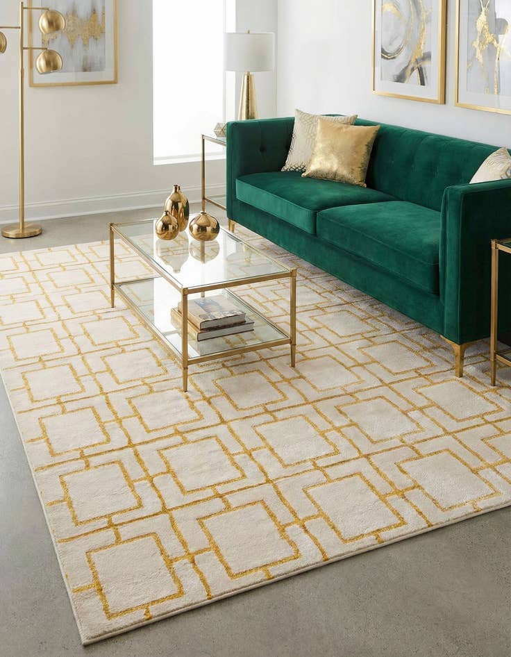 Detail image of 6' x 9' Marilyn Monroe&trade; Glam Deco Rug