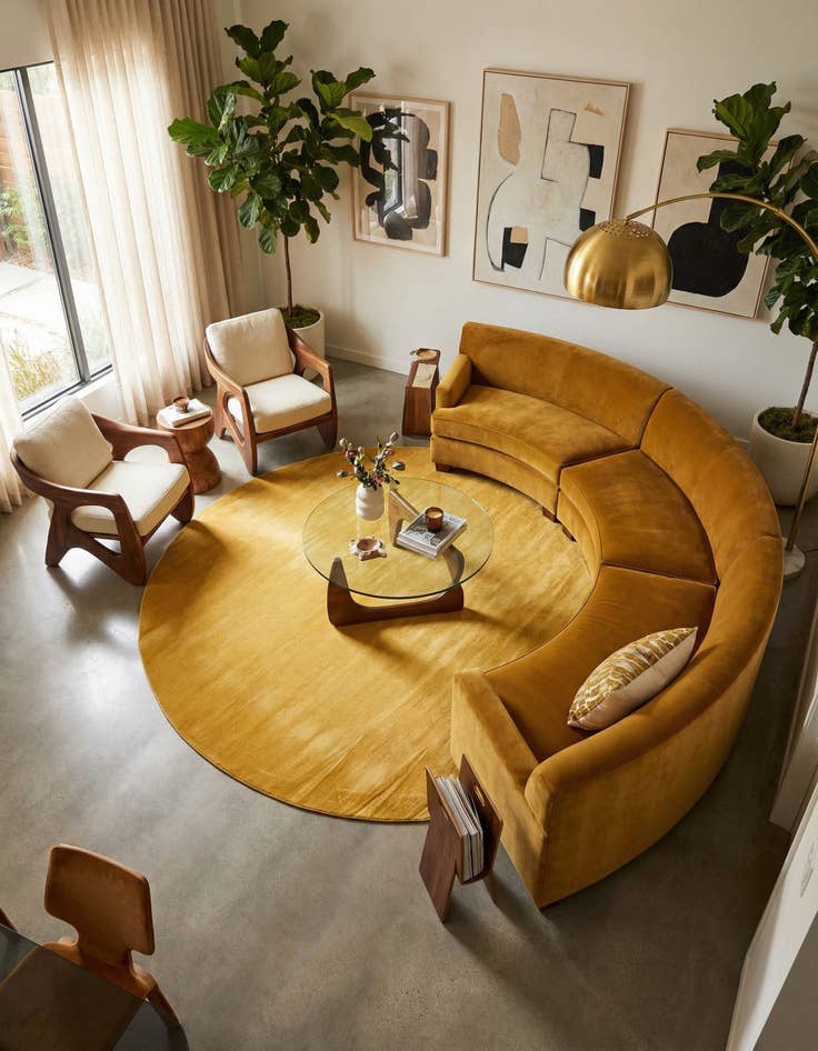 Detail image of 8' x 8' SoHo Round Rug