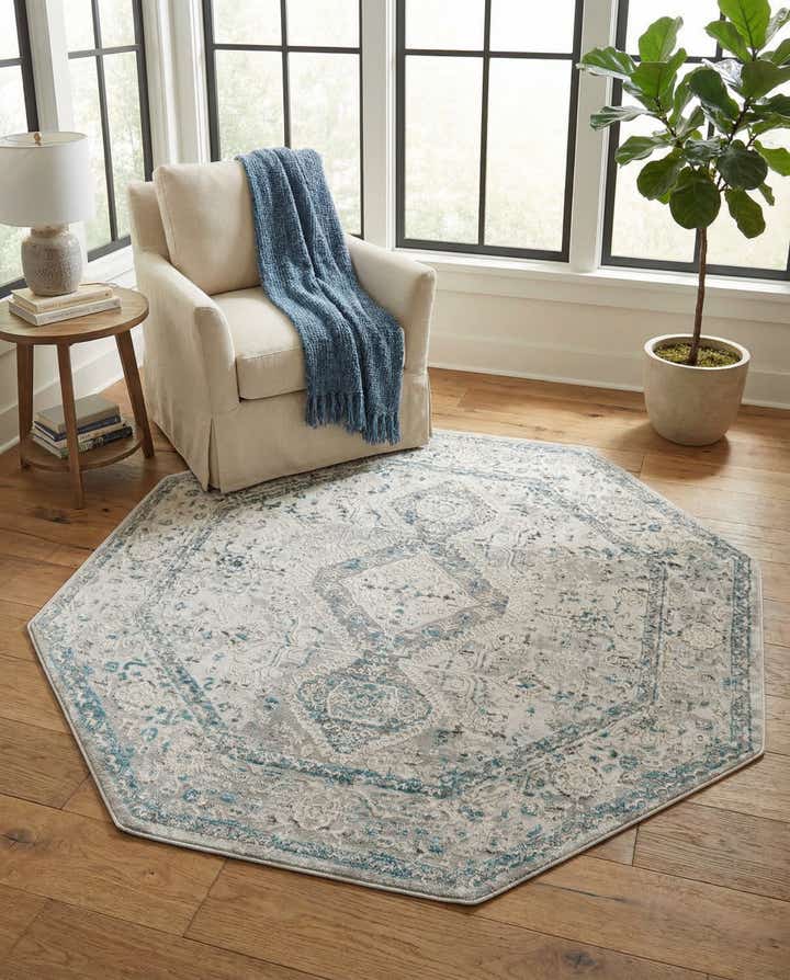 5' 3 x 5' 3 Finsbury Octagon Rug