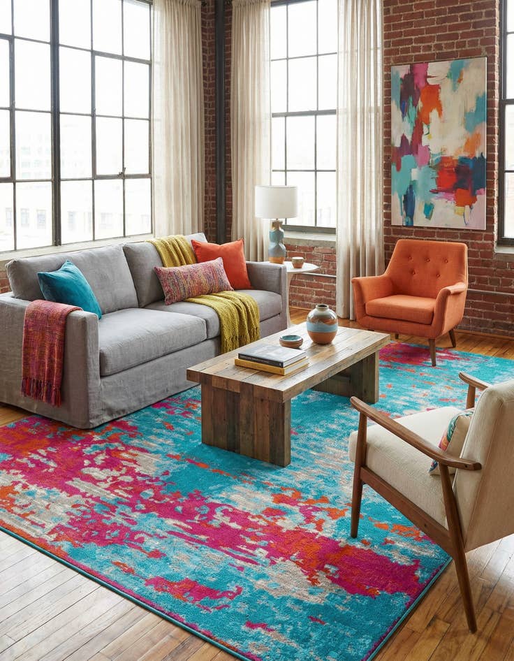 Detail image of 7' 10 x 10' Azalea Rug