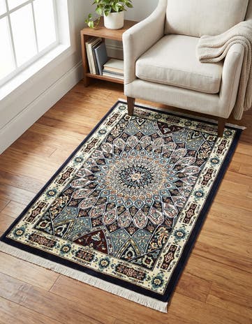 2' 7 x 4' Nain Design Rug