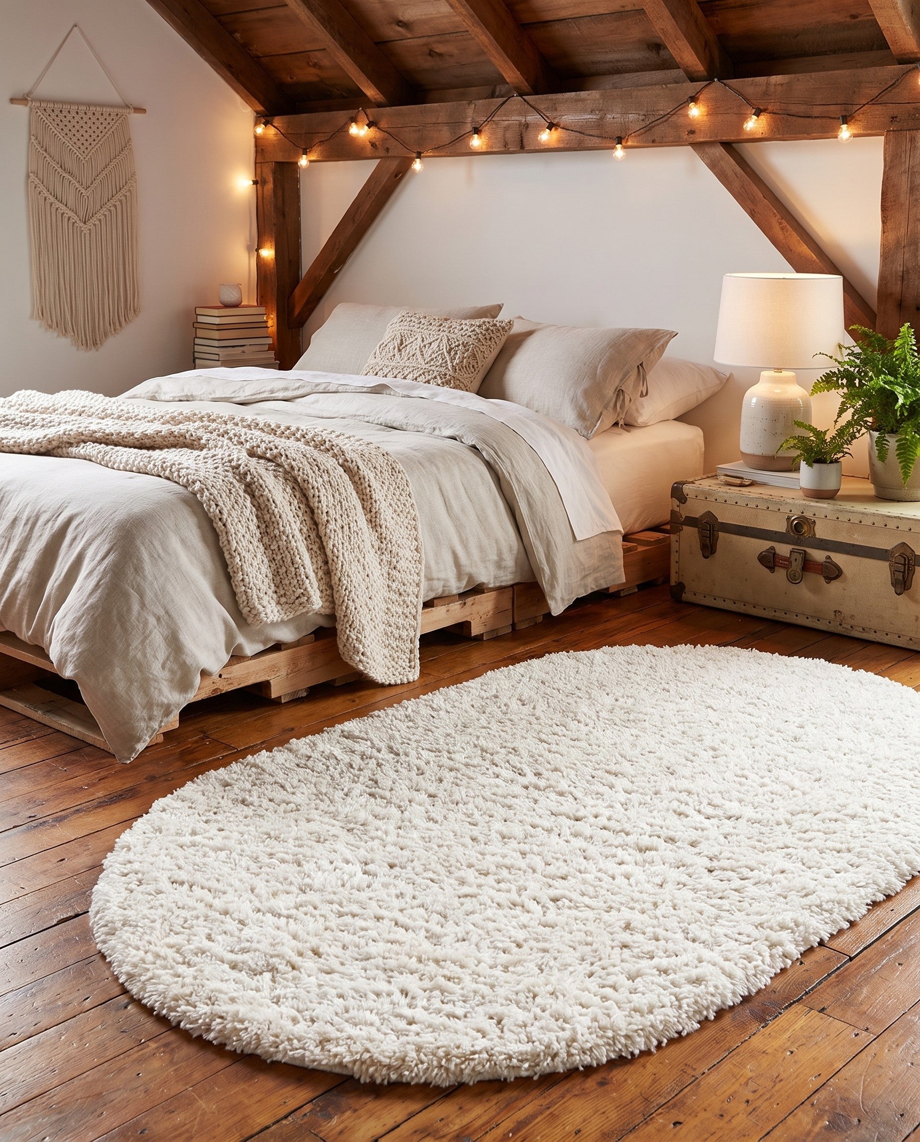 3' x 5' 3 Zermatt Shag Oval Rug
