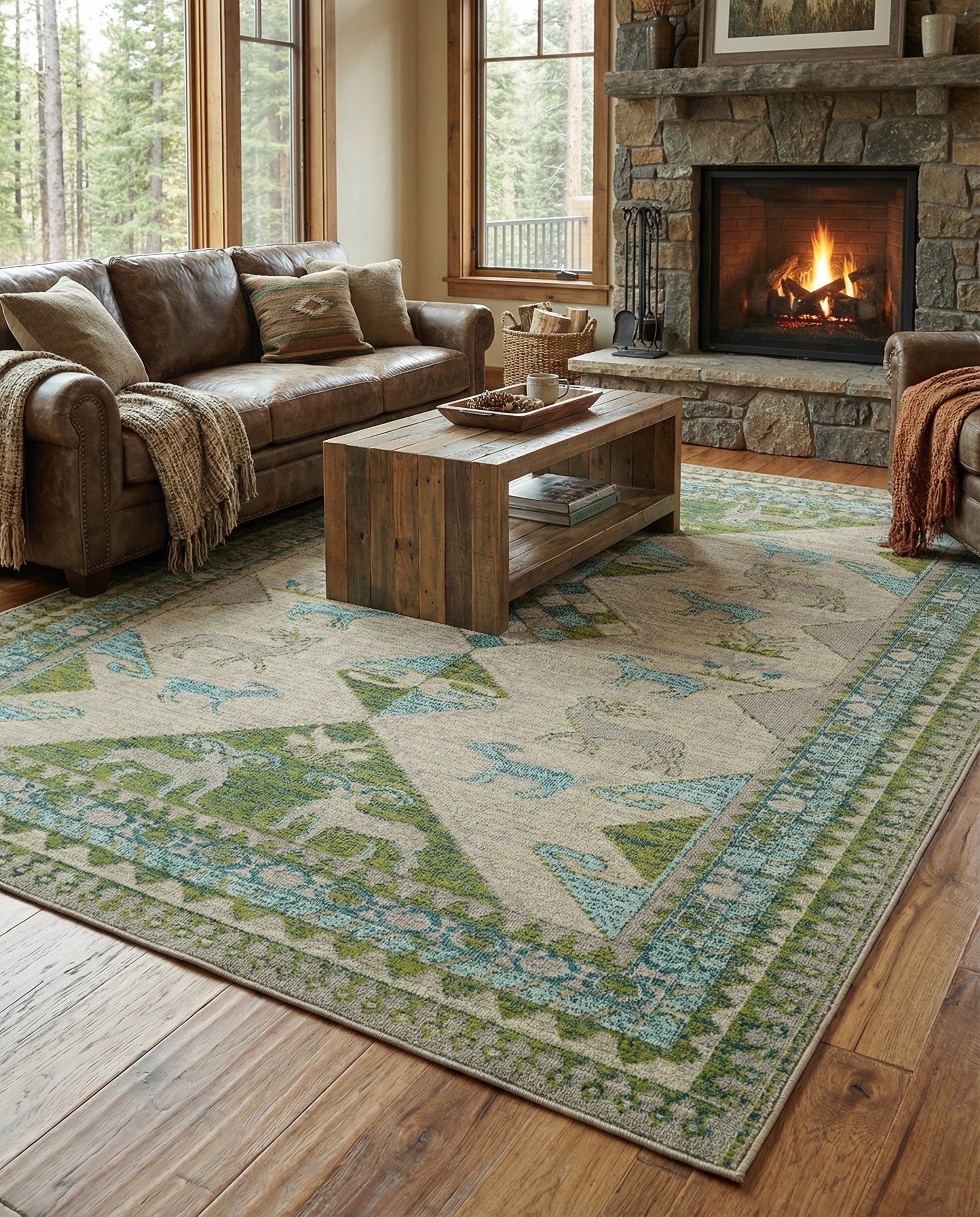 8' x 10' Washable Mesa Rug