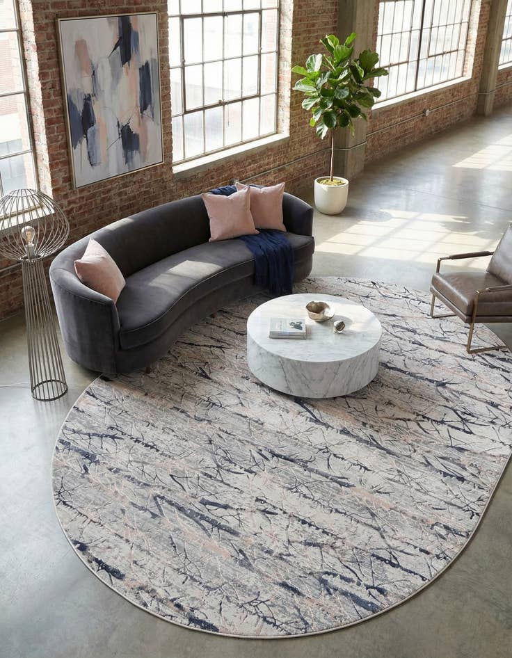 Detail image of 7' 10 x 10' Finsbury Oval Rug