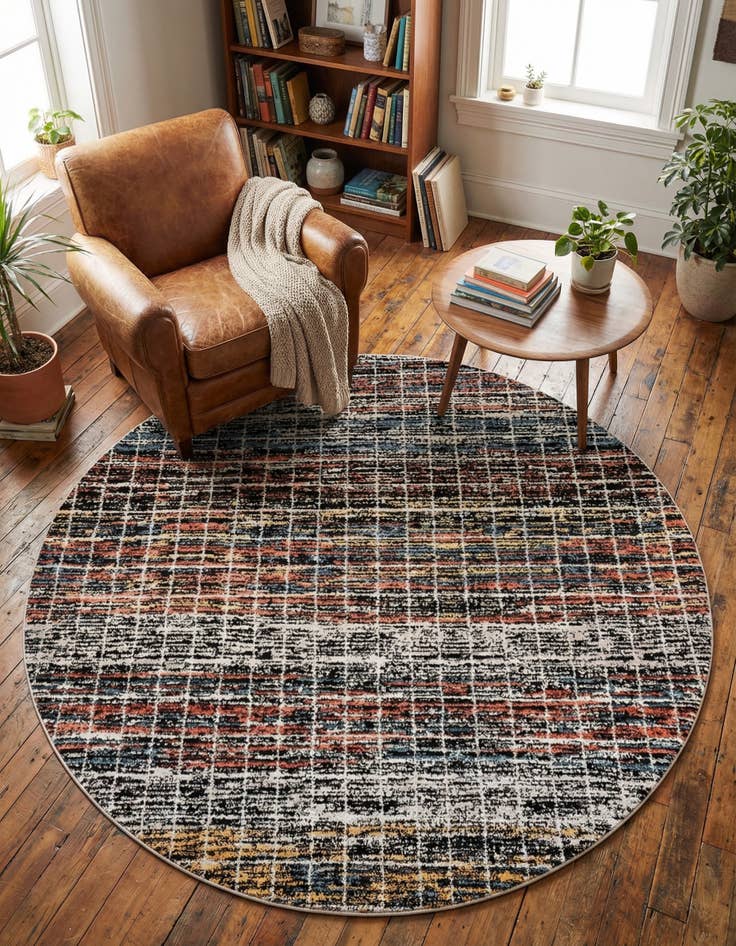 Detail image of 7' x 7' Aramis Round Rug