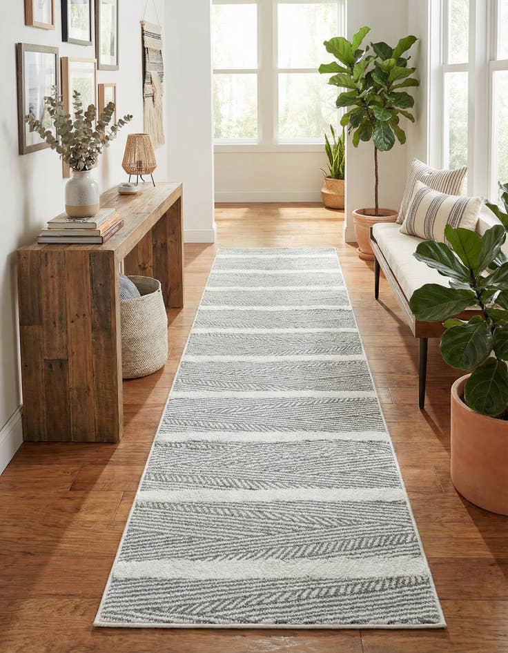 Detail image of 2' 7 x 12' Sabrina Soto Casa Madrid Runner Rug