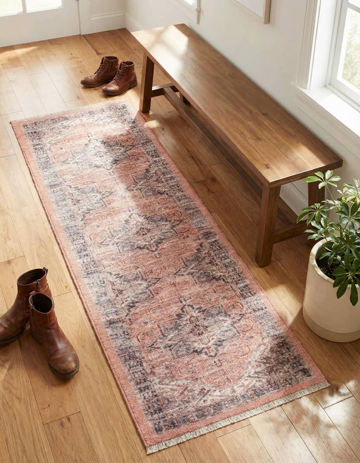 Detail image of 2' x 5' 3 Boutique Runner Rug