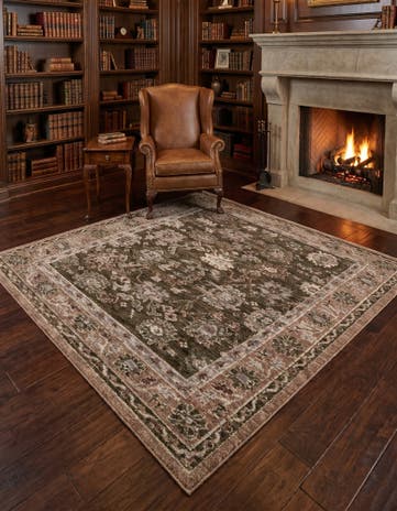 Green Grand Tradition Rug