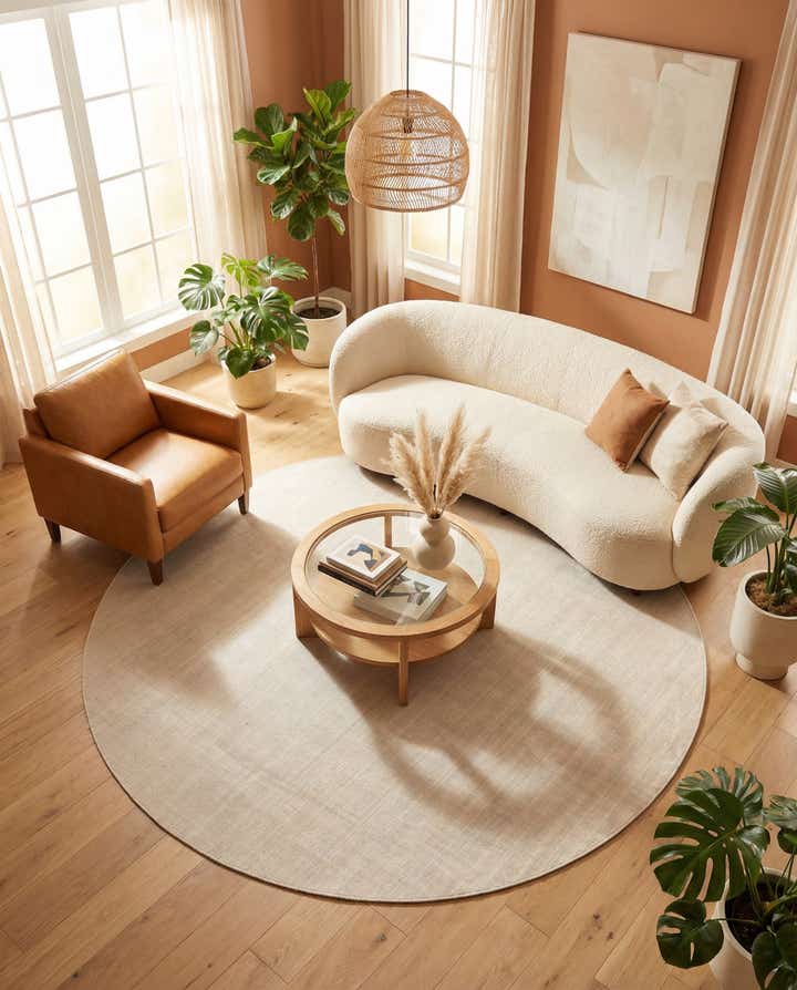 245cm x 245cm Tribeca Round Rug