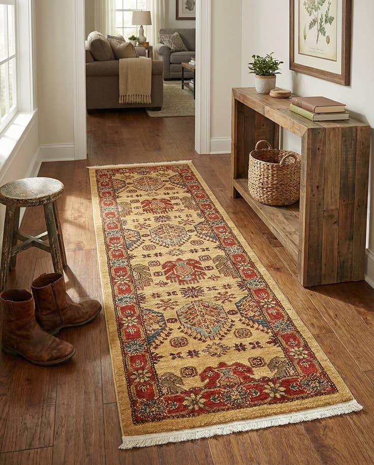 Detail image of 2' x 6' Sara Runner Rug