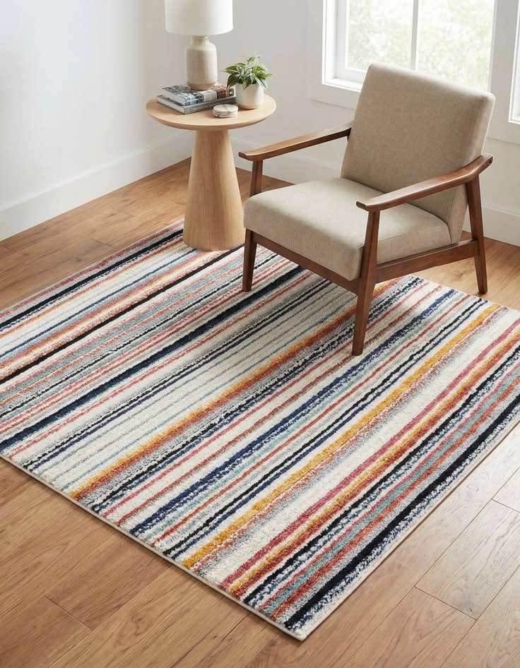 Detail image of 5' 3 x 5' 3 Tagine Square Rug