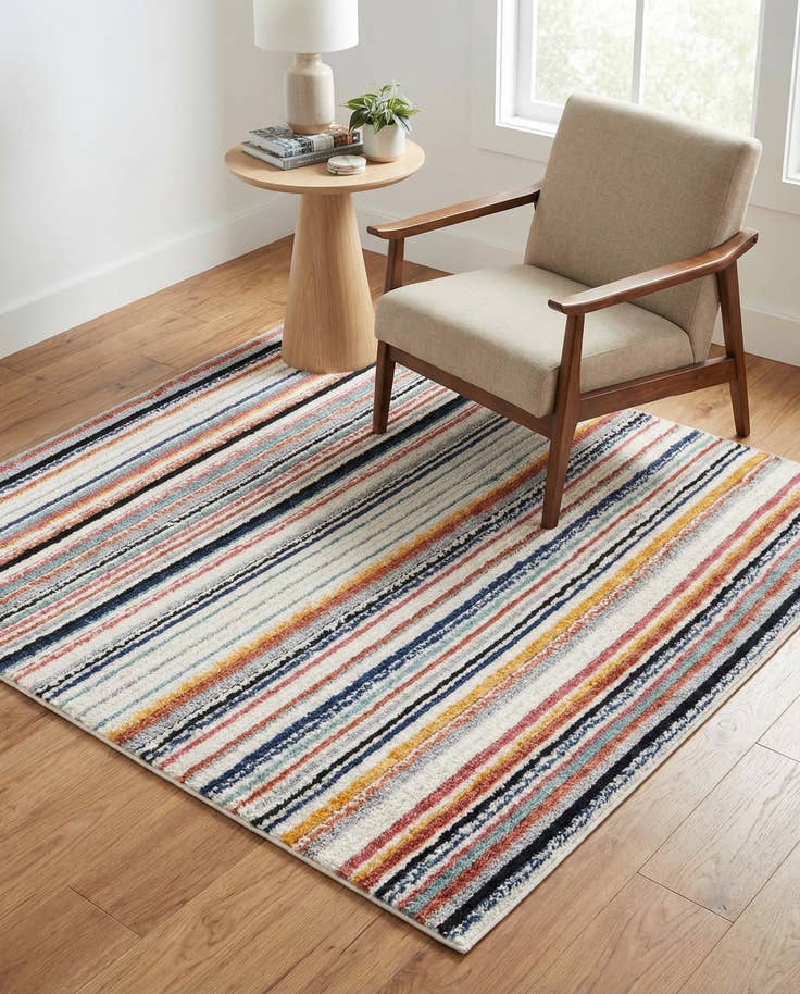 Detail image of 5' 3 x 5' 3 Tagine Square Rug