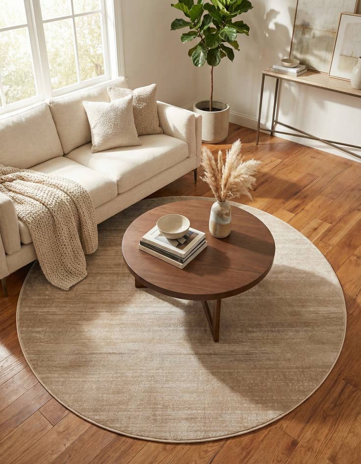 Detail image of Jill Zarin 6' x 6' Uptown Madison Avenue Round Rug