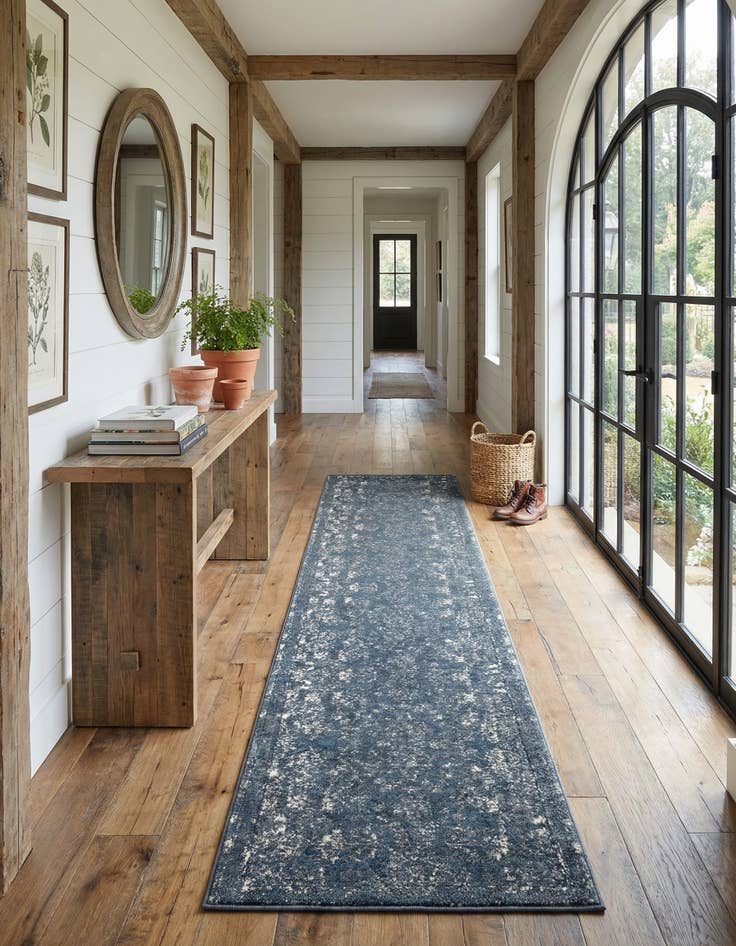 Detail image of 2' 7 x 12' Hand Knotted Oregon Runner Rug