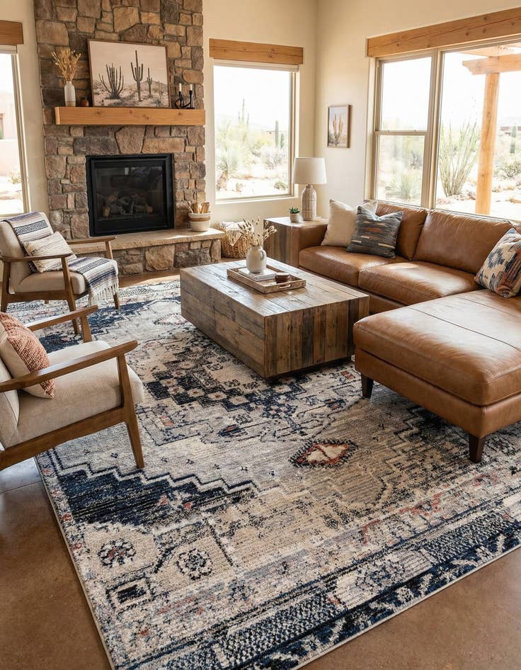 Detail image of 10' x 14' Tucson Rug