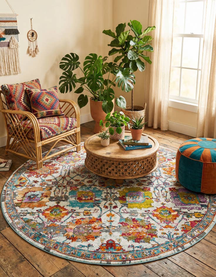 Detail image of 8' 2 x 8' 2 Paragon Round Rug