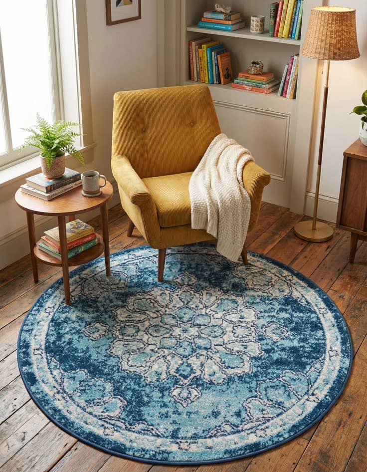 Detail image of 3' 3 x 3' 3 Parker Round Rug