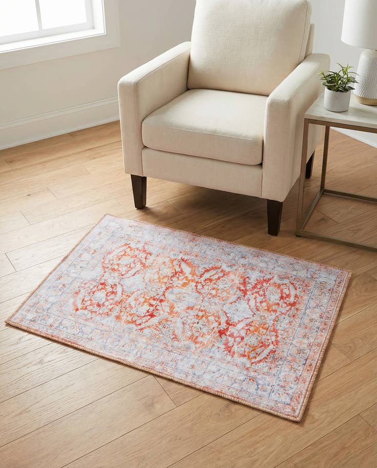 Detail image of 2' x 3' Washable Timeless Rug