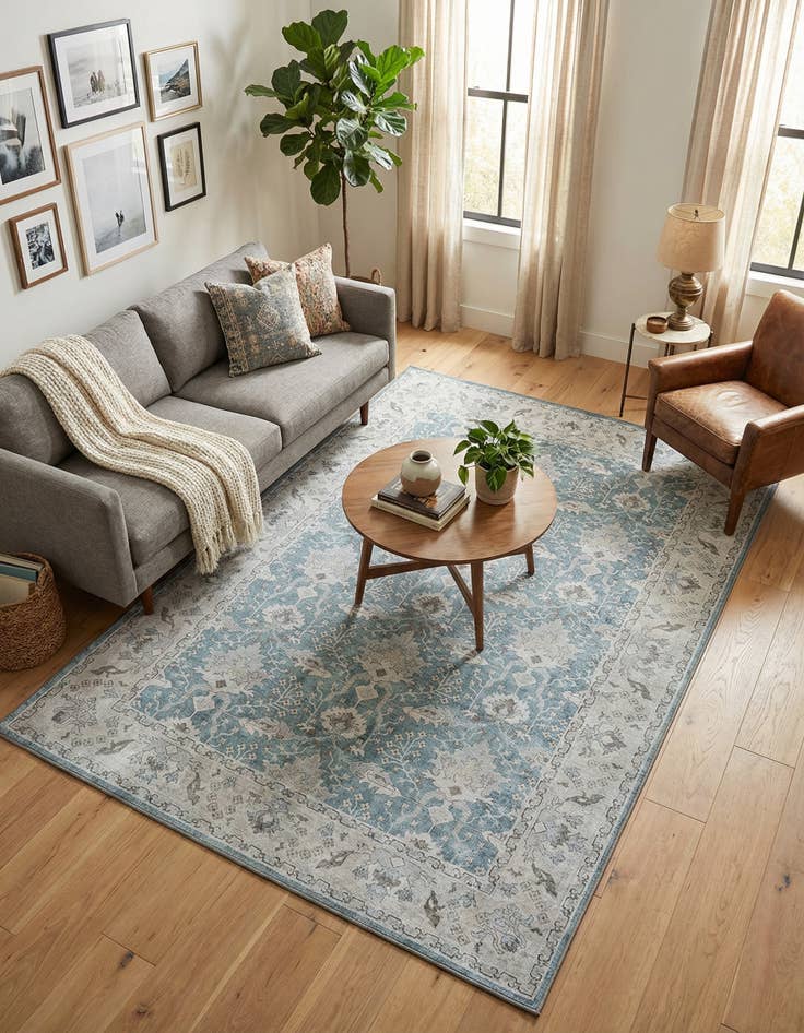 Detail image of 6' 1 x 9' Timeless Rug