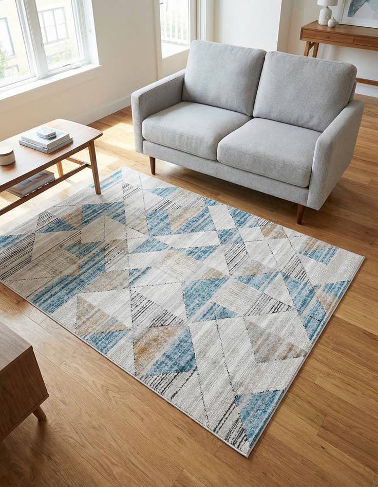 Detail image of 4' x 6' Leipzig Rug