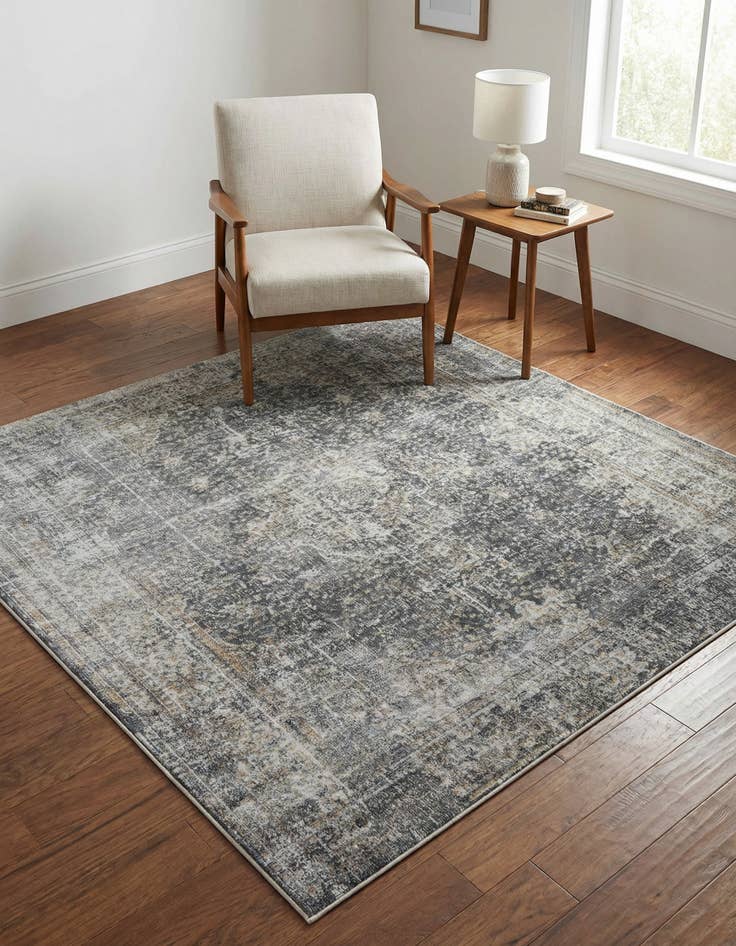 Detail image of 6' x 6' Havana Square Rug