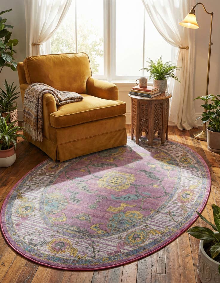 Detail image of 5' 5 x 8' Paragon Oval Rug