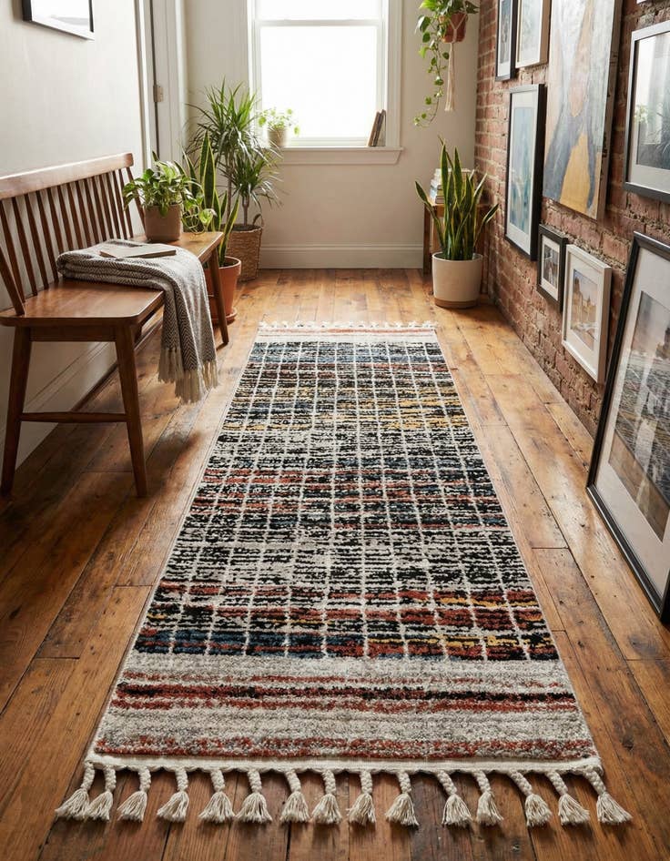 Detail image of 2' x 6' Aramis Runner Rug