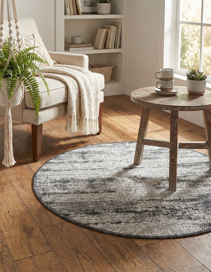 3' x 3' Easy-Clean Modern Indoor / Outdoor...
