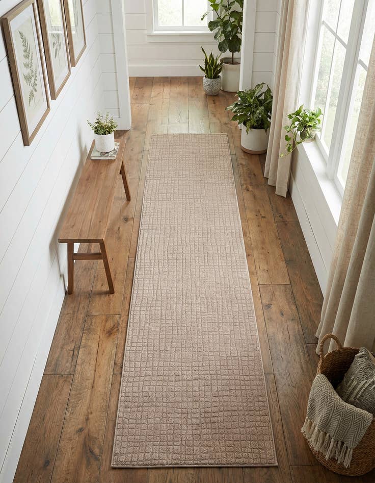 Detail image of 2' 7 x 12' Textura Designer Runner Rug