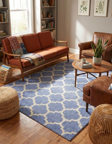 9' x 12' Lattice Rug
