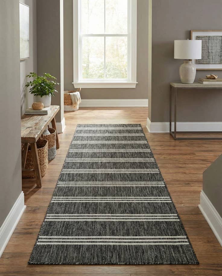 Detail image of 2' 7 x 12' Easy-Clean Jill Zarin Anguilla Indoor / Outdoor Runner Rug