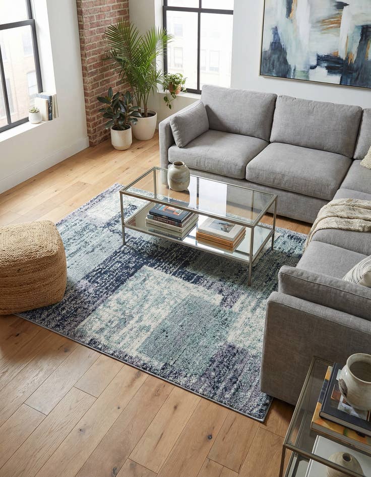 Detail image of 4' 1 x 6' 1 Tucson Rug