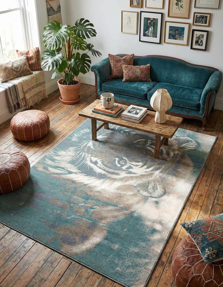 Detail image of 6' x 9' Safari Rug