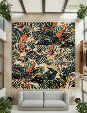 Blossom Square Rug